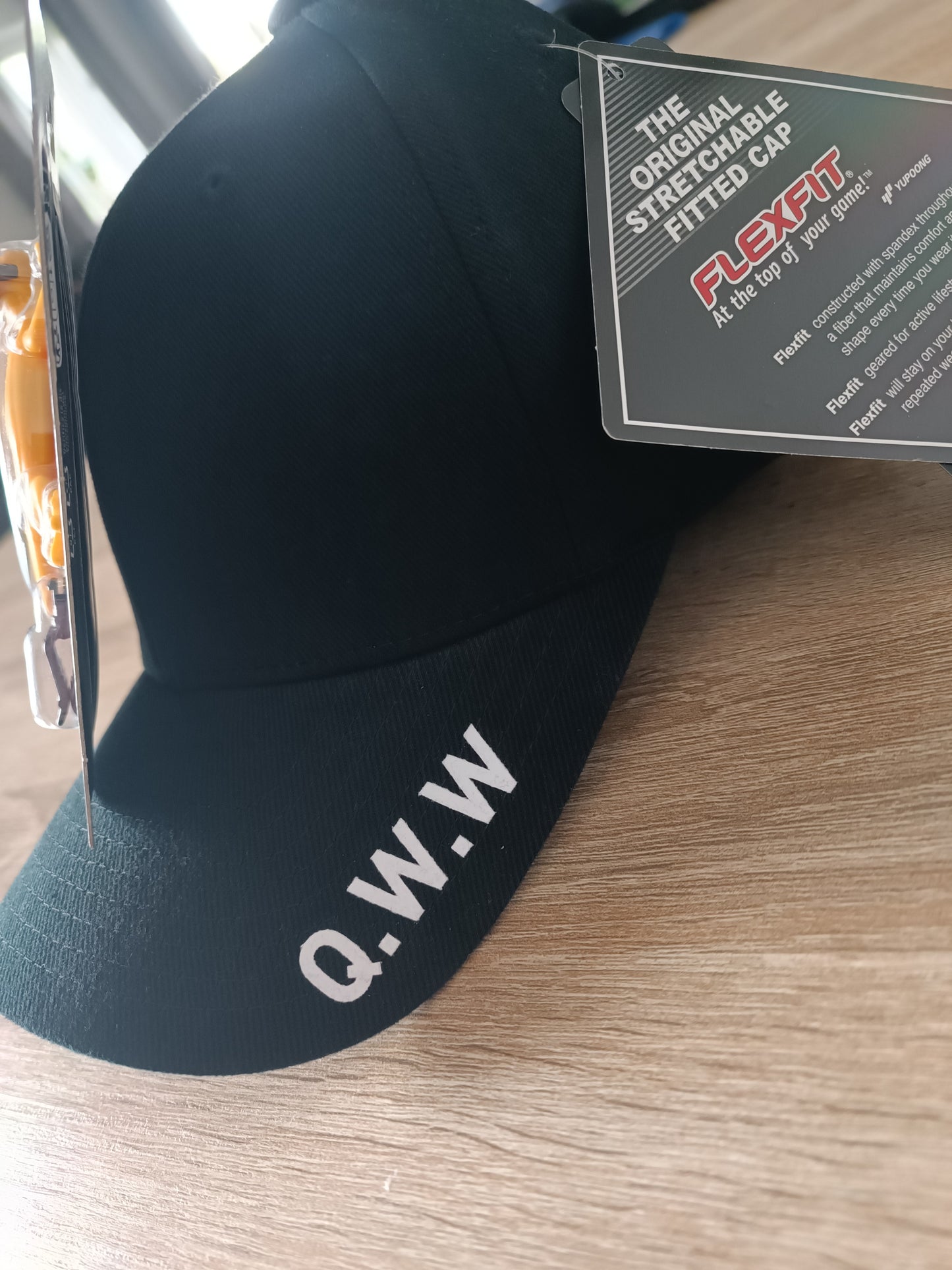 Flexfit Snapback Q.W.W Quattro-Werk-Wilhelm Cap Curved Schwarz