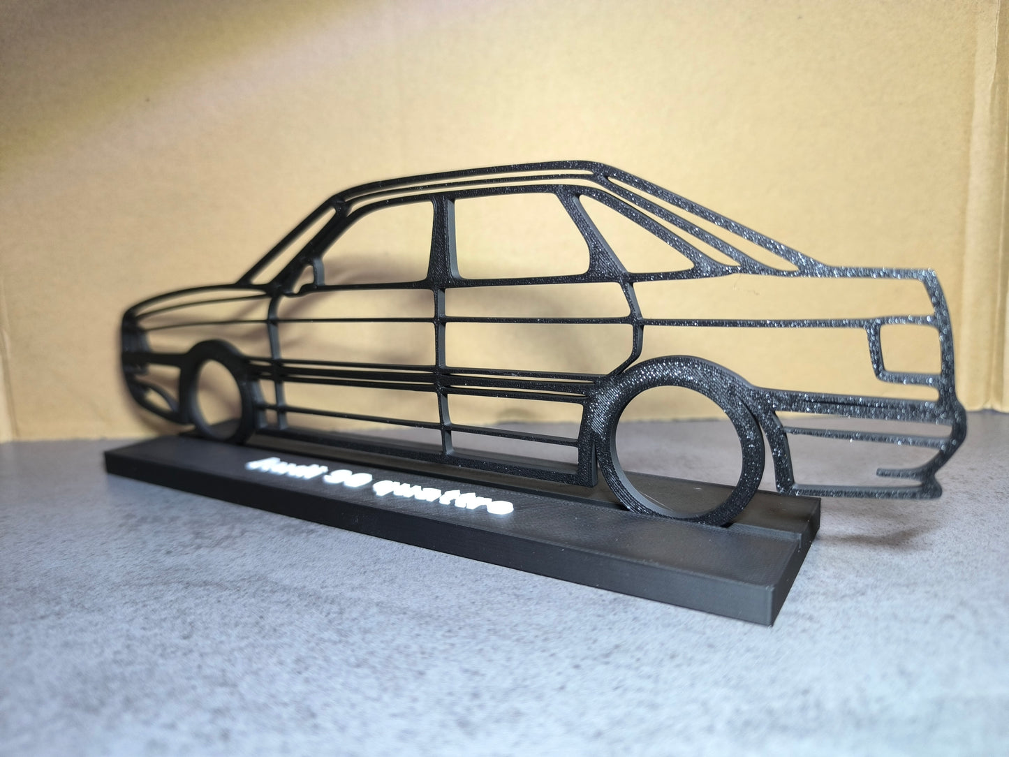 Audi 90 Quattro Typ 89 Modell Silhouette DEKO GESCHENK