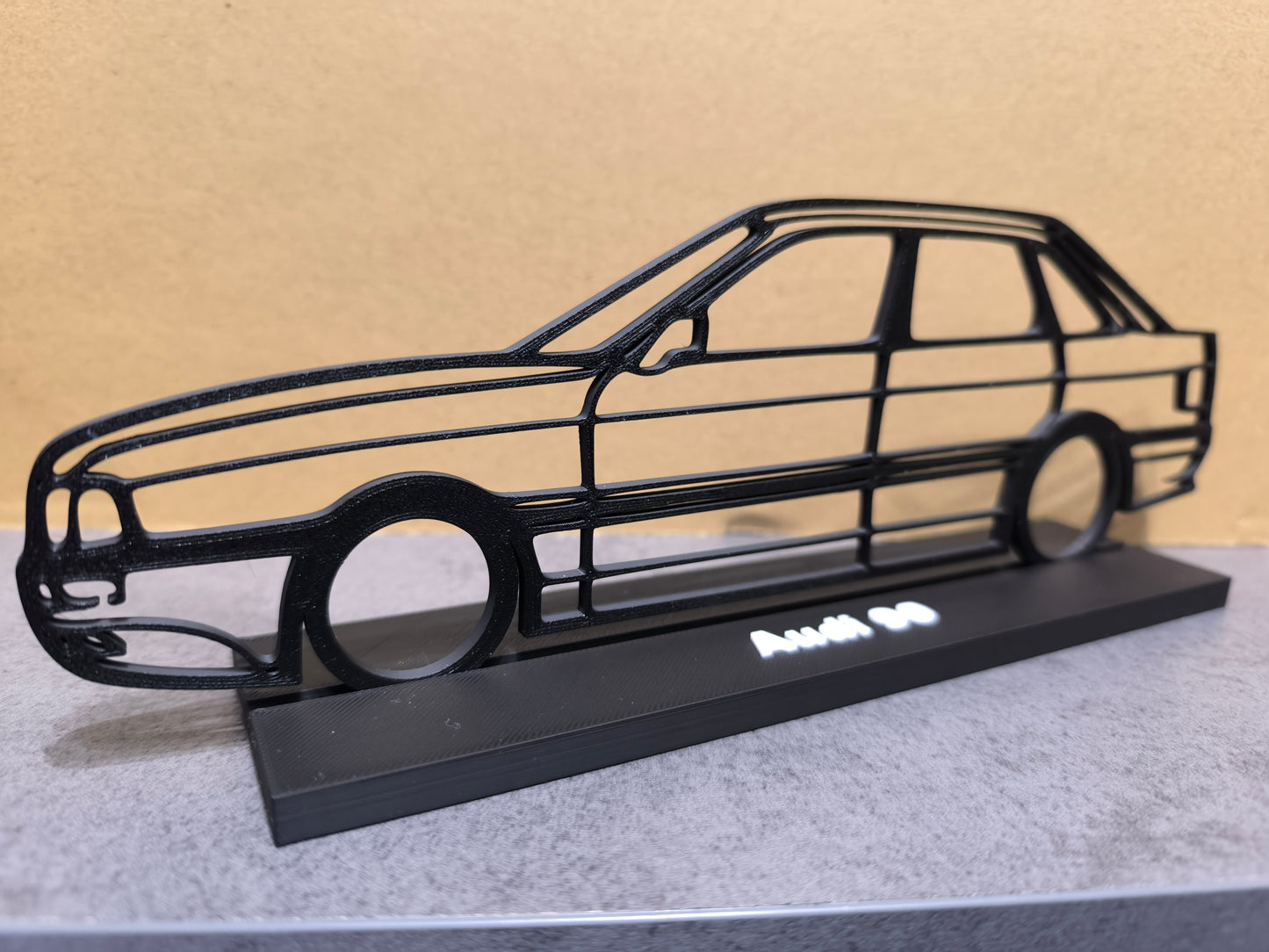 Audi 90 TYP 89 Modell Silhouette DEKO GESCHENK