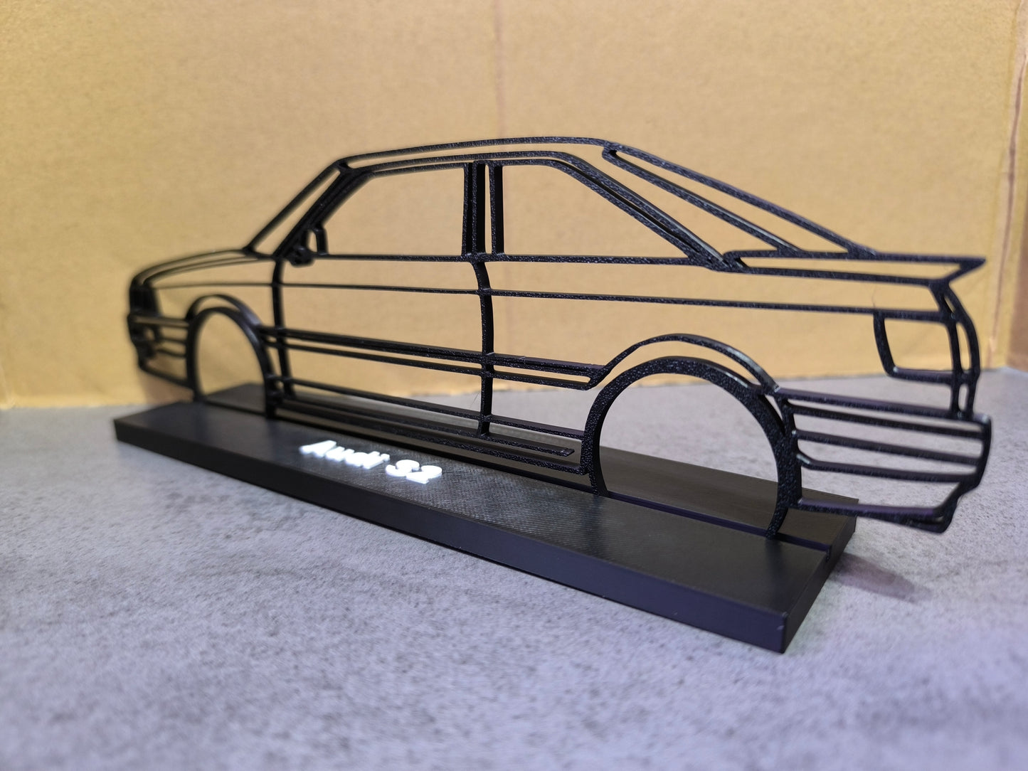 Audi S2 Modell Silhouette DEKO GESCHENK