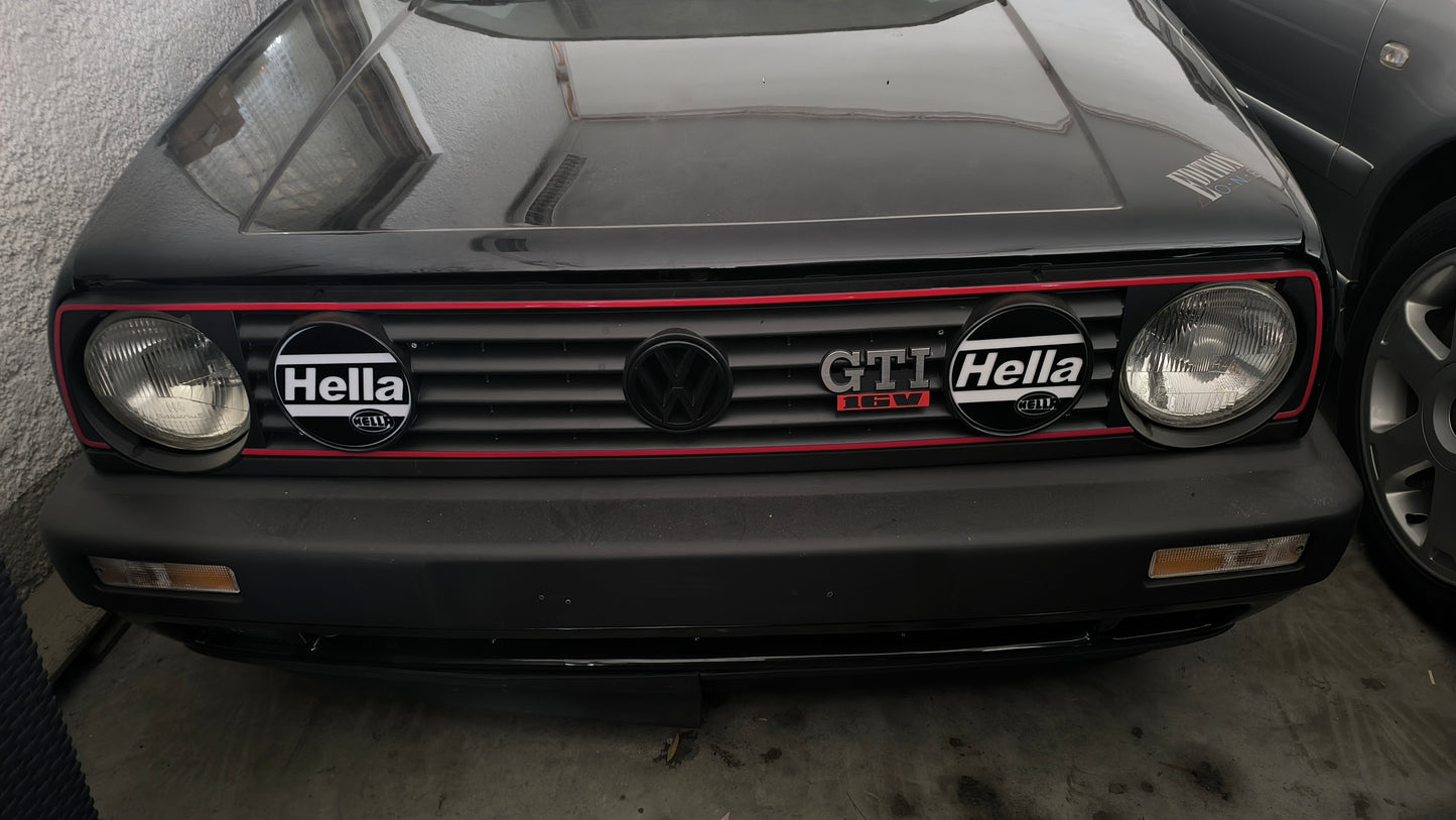 VW Golf 2 GTI Zusatzscheinwerfer Abdeckung Rallye Hella Scheinwerfer Cover