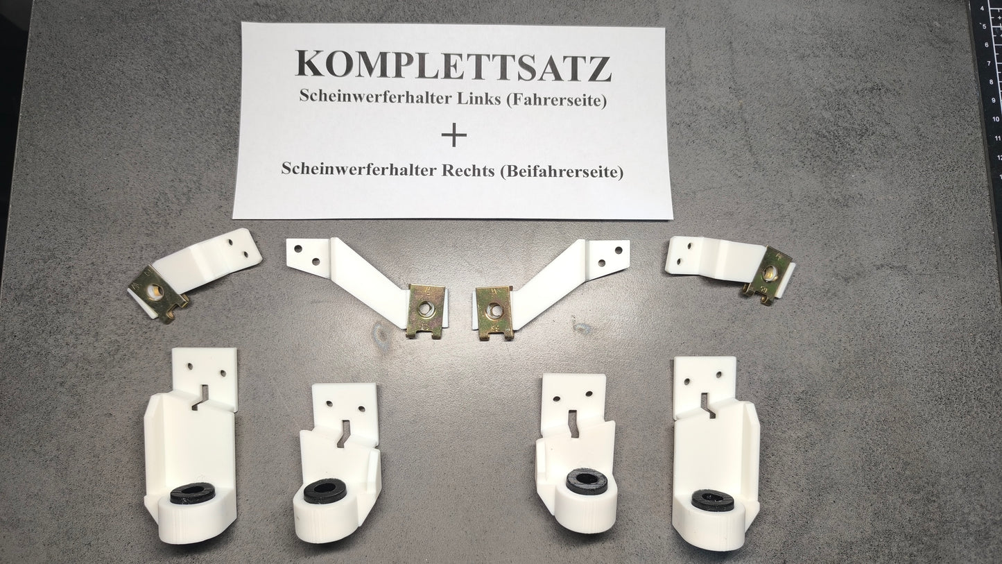 Audi 80 90 Coupé B3 Typ 89 Scheinwerfer Halter Reparatursatz links rechts