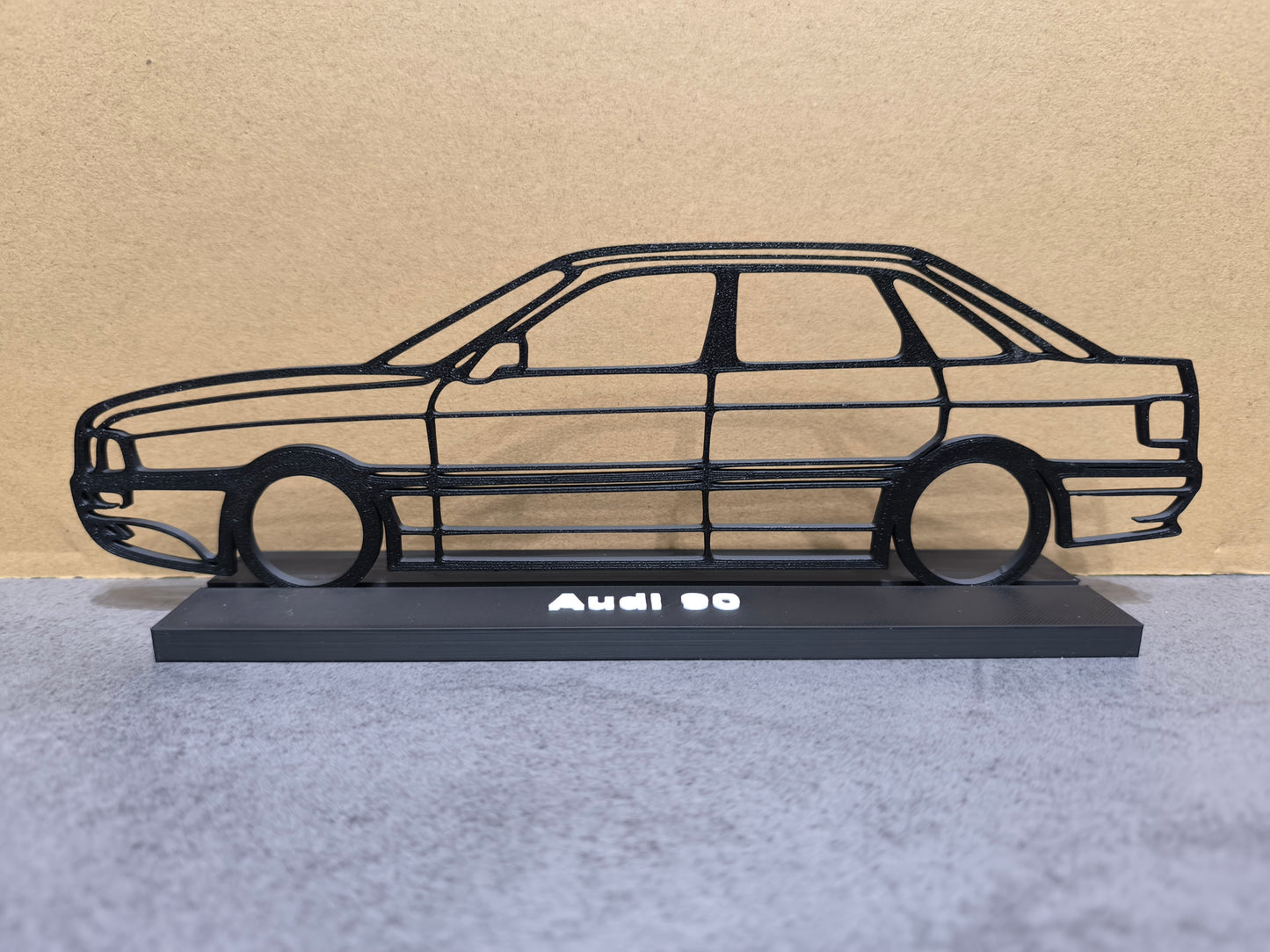 Audi 90 TYP 89 Modell Silhouette DEKO GESCHENK