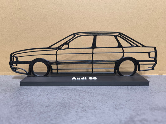 Audi 90 TYP 89 Modell Silhouette DEKO GESCHENK