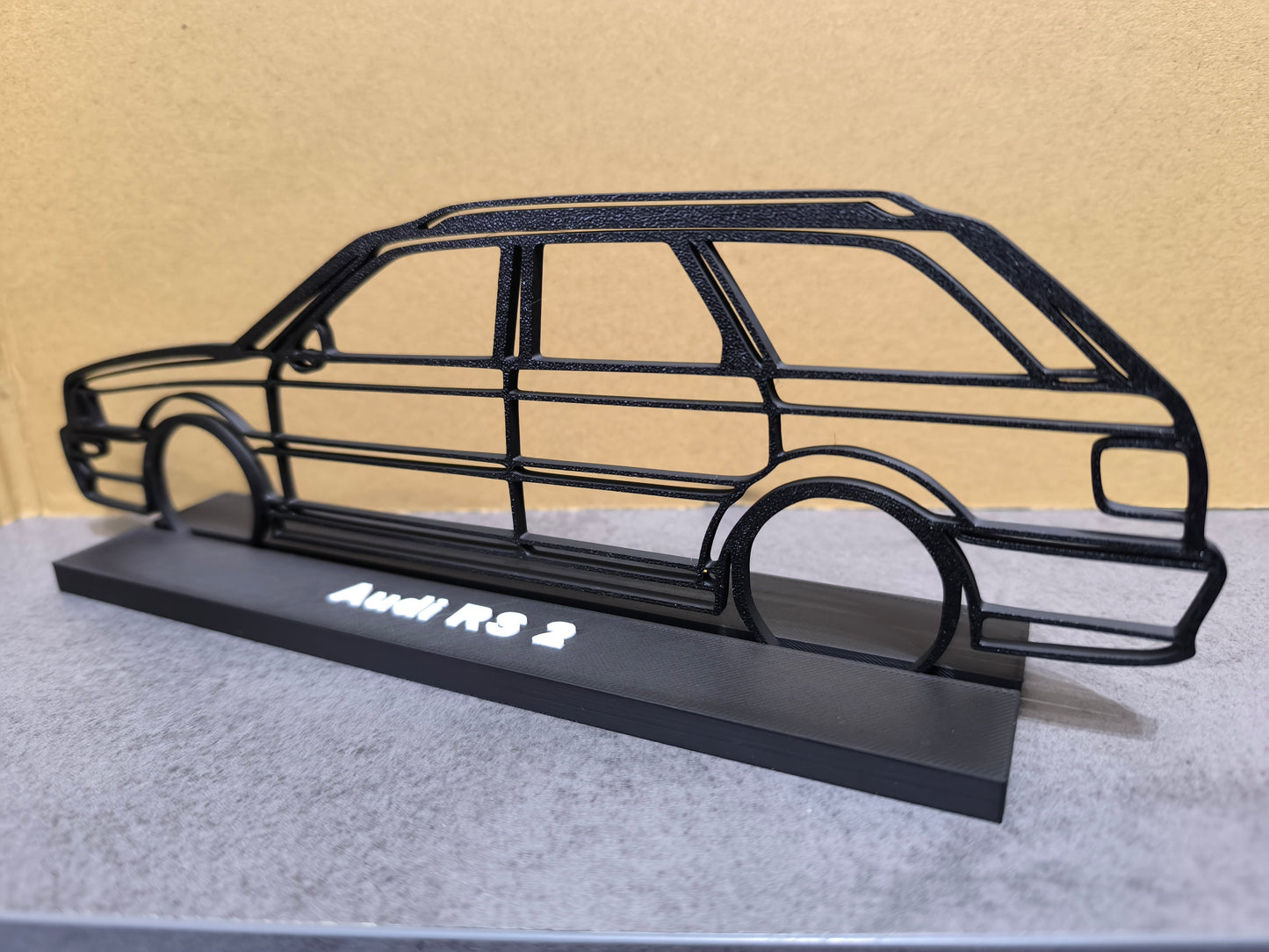 Audi RS2 Modell Silhouette DEKO GESCHENK