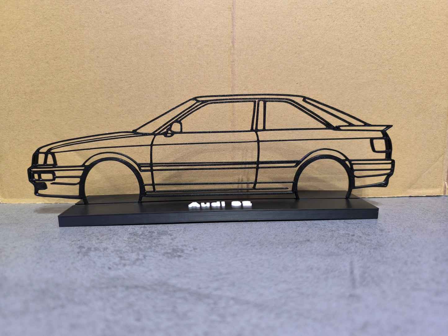 Audi S2 Modell Silhouette DEKO GESCHENK