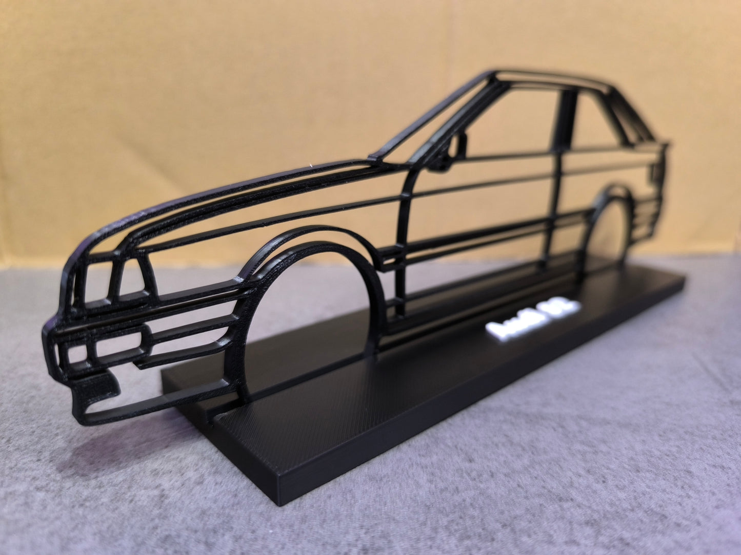 Audi S2 Modell Silhouette DEKO GESCHENK