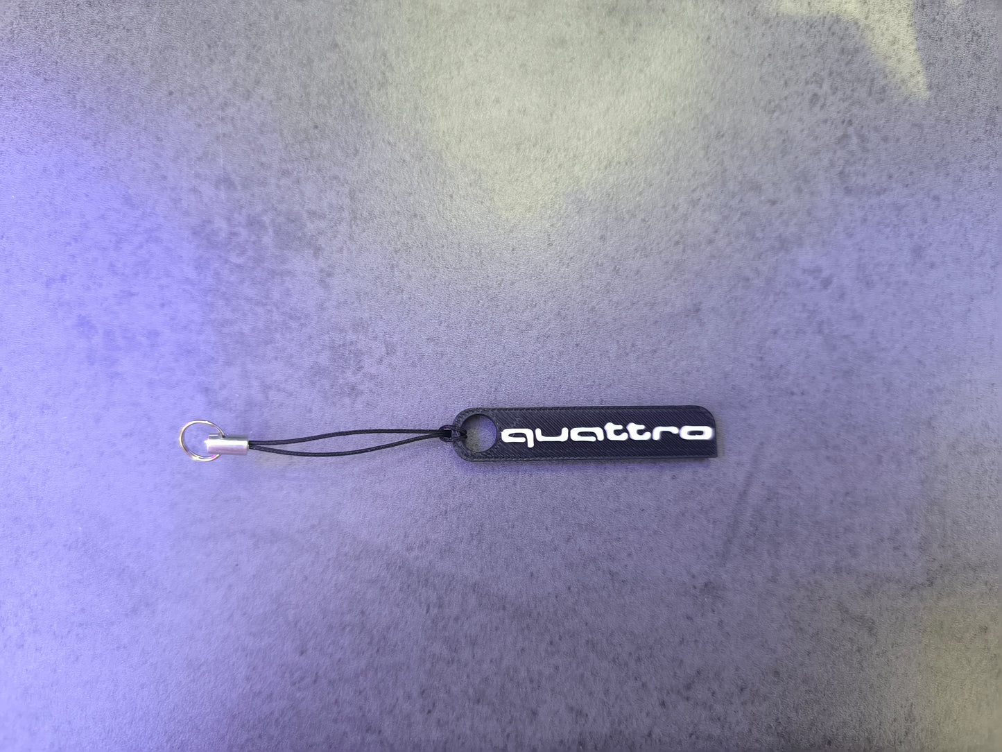 Audi quattro Schlüsselanhänger / Hochwertiges Design