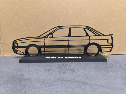 Audi 90 Quattro Typ 89 Modell Silhouette DEKO GESCHENK