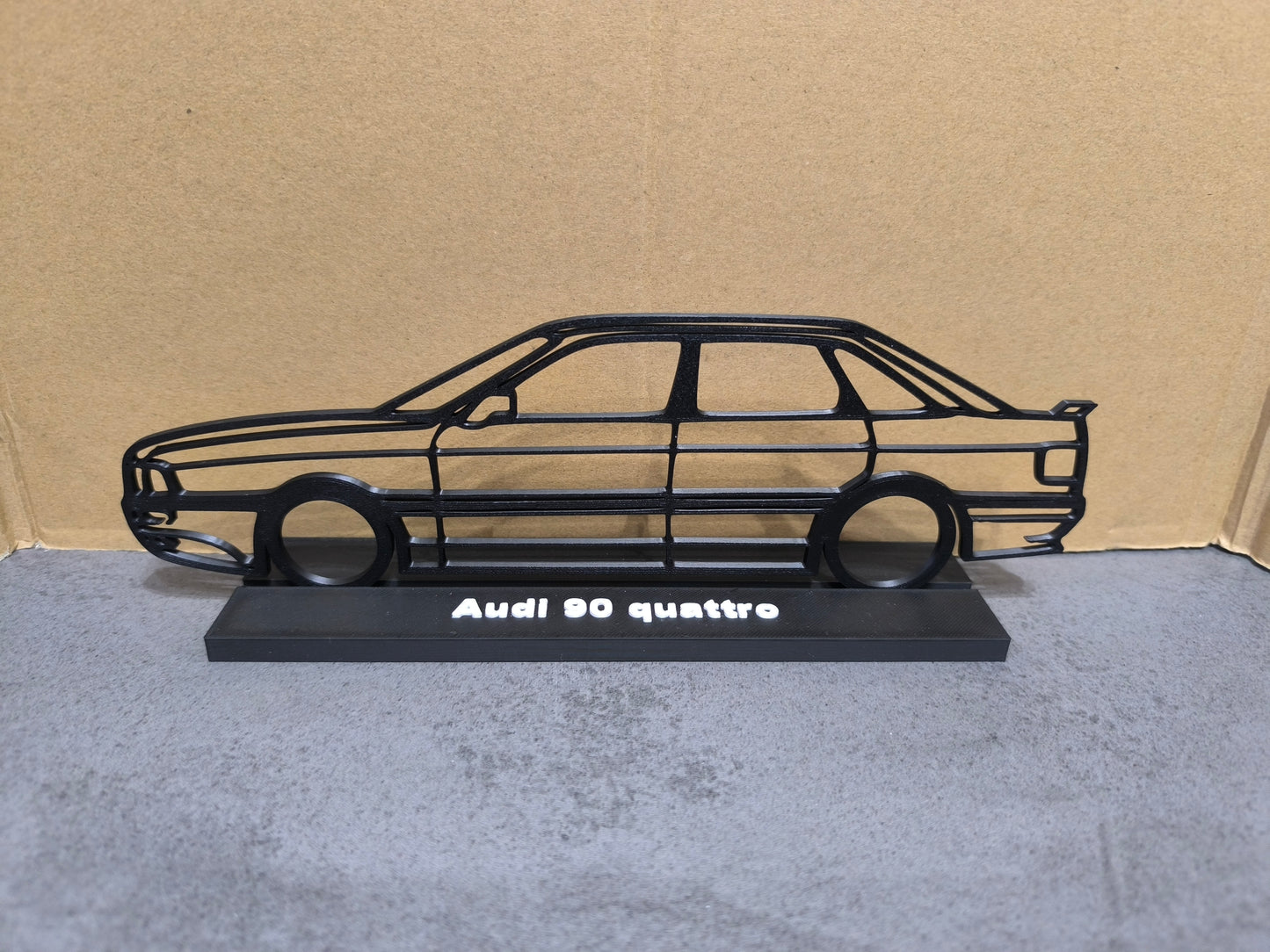 Audi 90 Quattro Typ 89 Modell Silhouette DEKO GESCHENK