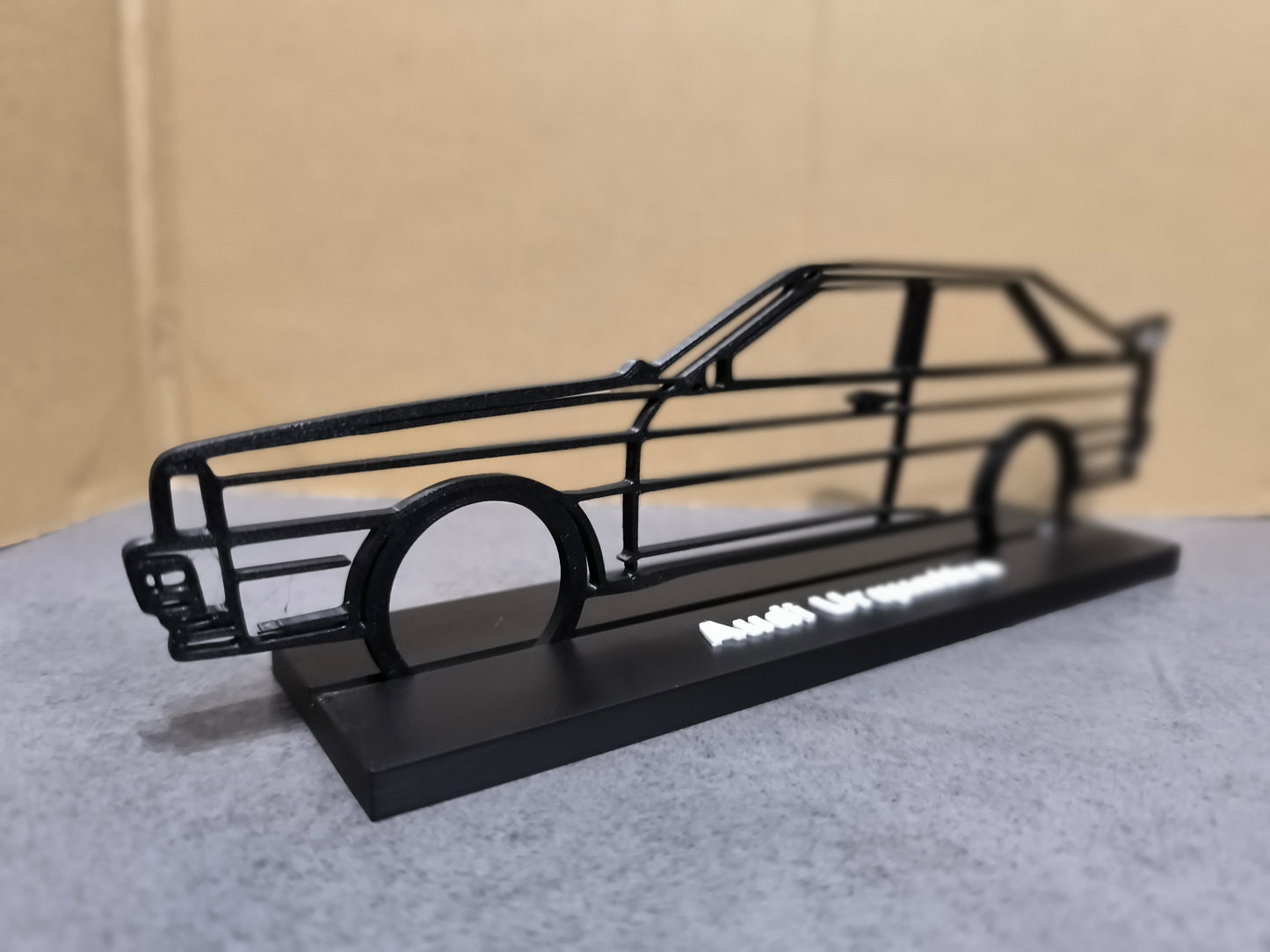 Audi Urquattro Silhouette DEKO GESCHENK