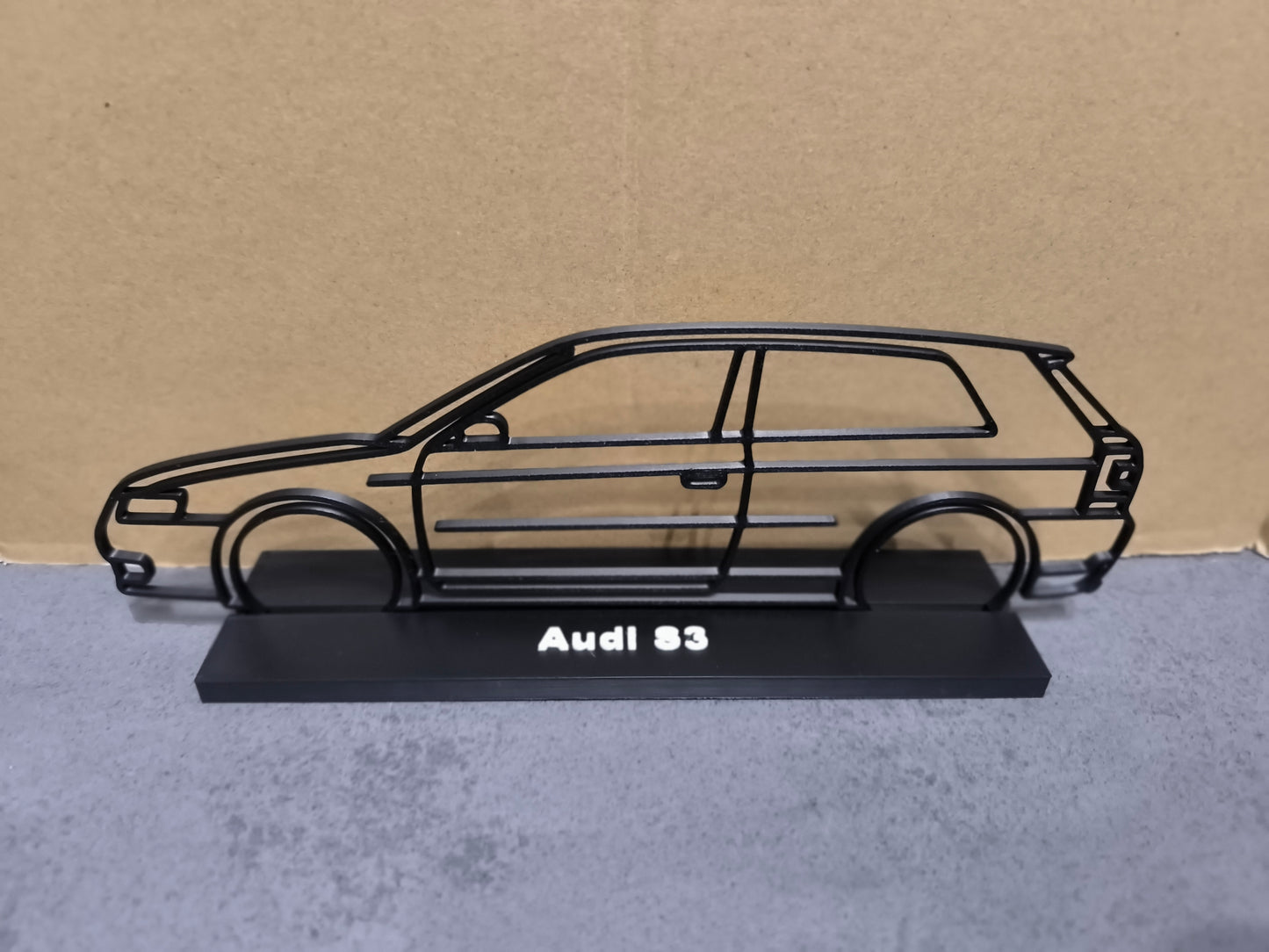 Audi S3 Modell Silhouette DEKO GESCHENK