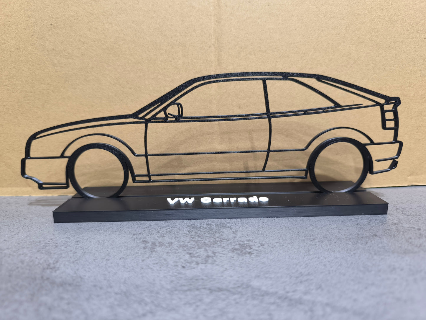 VW Corrado Modell Silhouette DEKO GESCHENK
