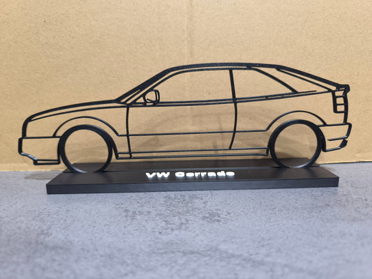 VW Corrado Modell Silhouette DEKO GESCHENK