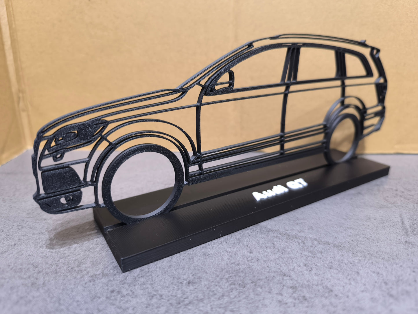 Audi Q7 4L Modell Silhouette DEKO GESCHENK