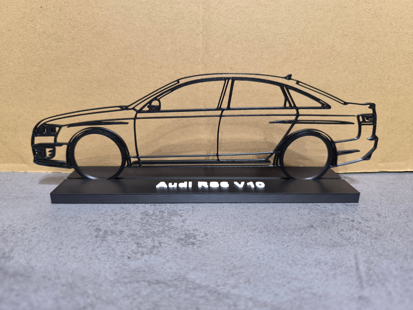Audi RS6 4F Limousine Modell Silhouette DEKO GESCHENK