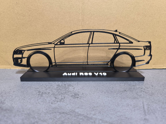 Audi RS6 4F Limousine Modell Silhouette DEKO GESCHENK