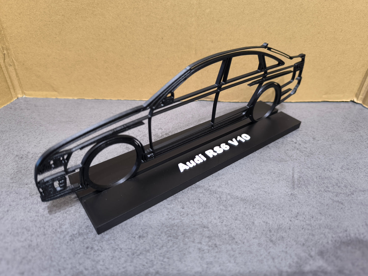 Audi RS6 4F Limousine Modell Silhouette DEKO GESCHENK