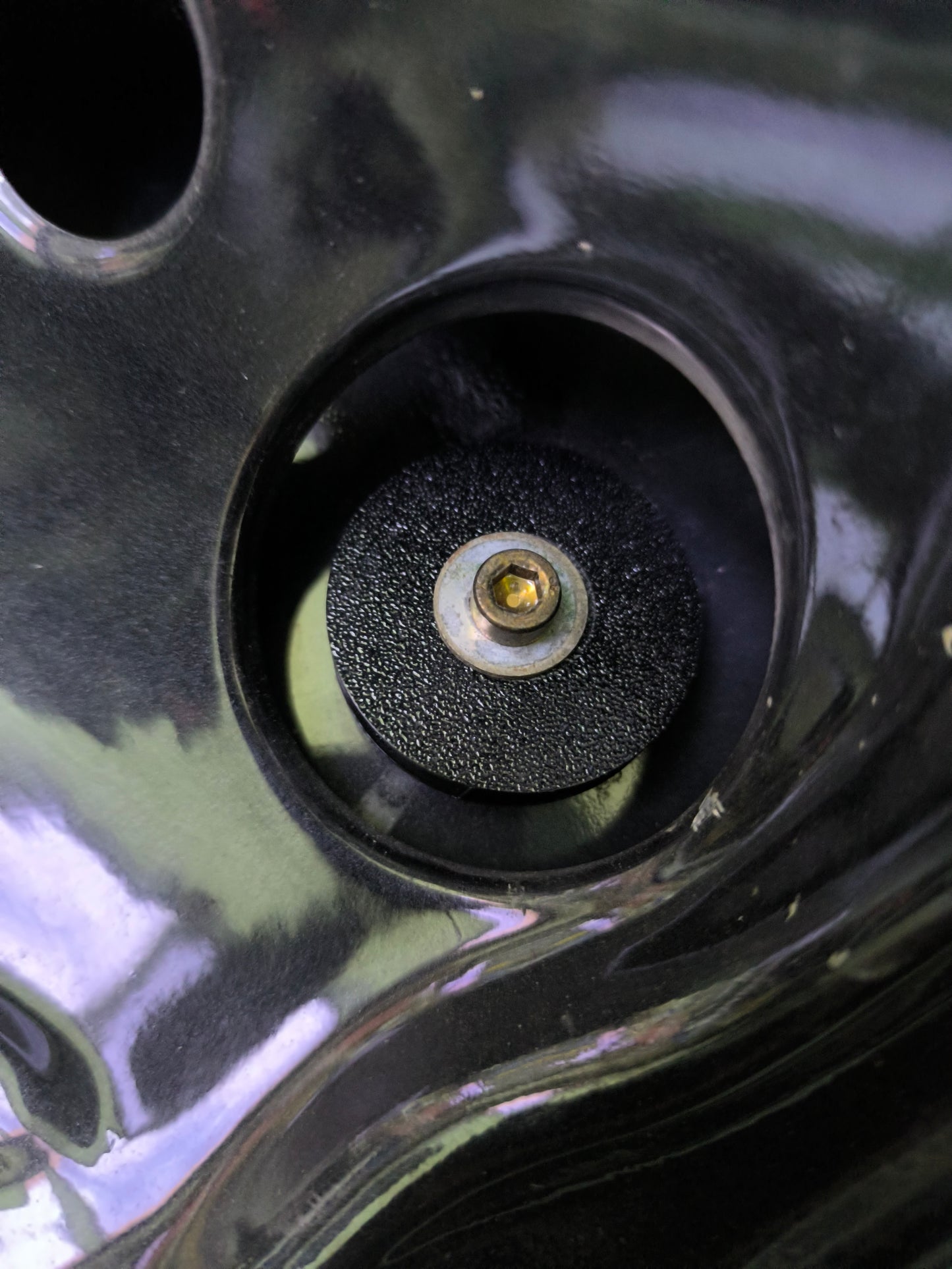 Audi 80 90 B3 B4 Alu Spoiler Unterlagen Befestigung Mitte 893827203