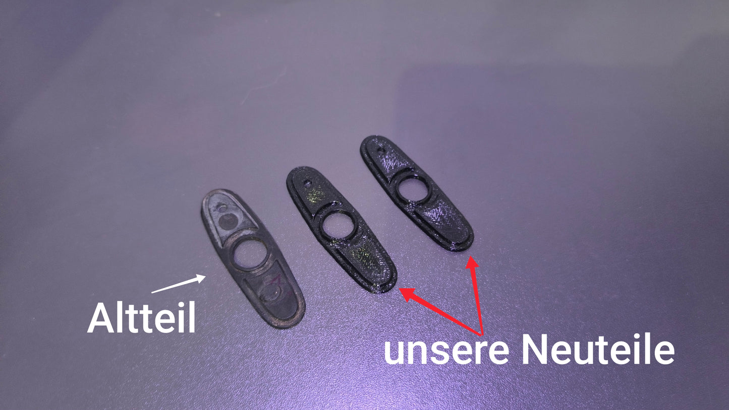 Audi 80 90 Alu Heckspoiler Unterlagen Mitte (außen) 893827981